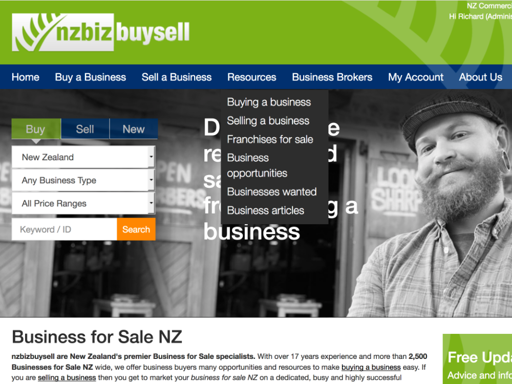 test listing only not for sale greymouth nz bizbuysell free business for sale listings