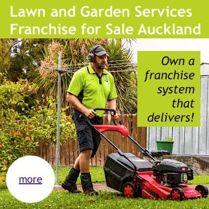 Lawn and Garden Service Franchise for Sale Auckland
