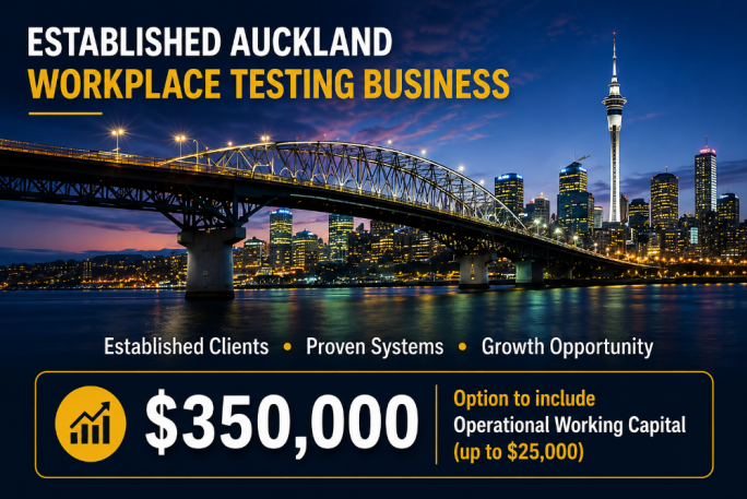 Workplace Services Business for Sale Auckland 
