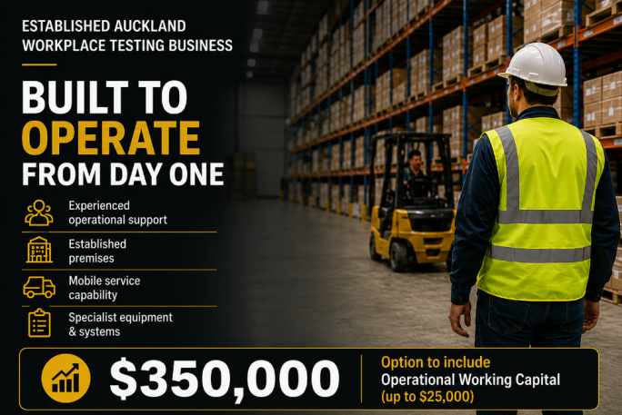 Workplace Services Business for Sale Auckland 