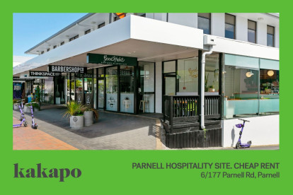 Cafe, Takeaway or Eatery  for Sale Parnell Auckland