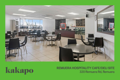 Cafe or Deli Site for Sale Remuera Auckland
