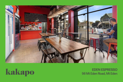 Espresso Bar & Cafe Business for Sale Mount Eden Auckland