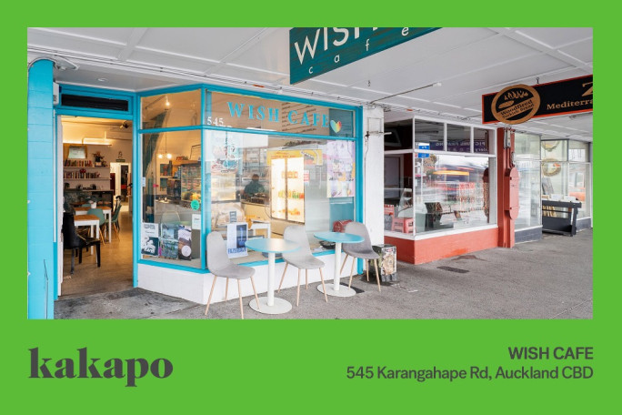Wish Cafe for Sale Auckland CBD