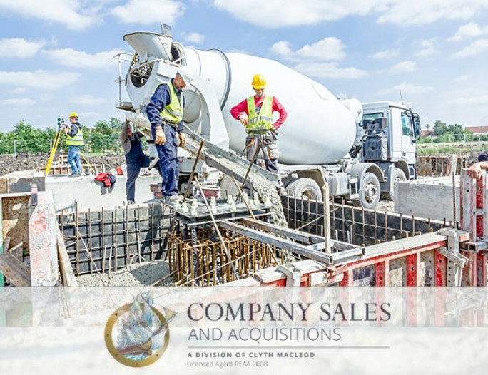 Concreting Services - Industrial/Commercial Business for Sale Auckland