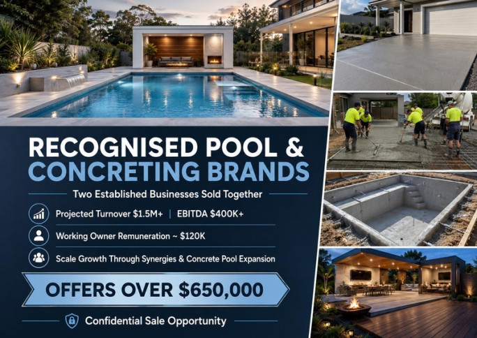Pool and Concrete Business for Sale Auckland 