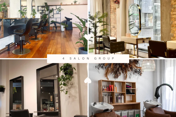 4 Hair Salon Group Business for Sale Auckland