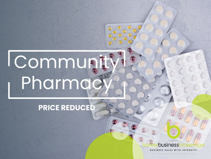 Community Pharmacy Business for Sale Auckland