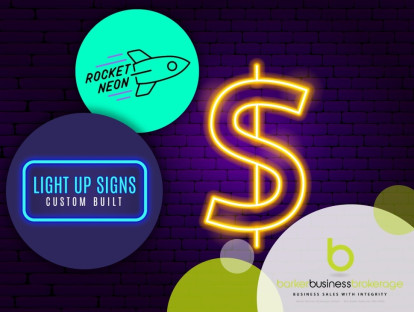 Lightup Signs Business for Sale Auckland