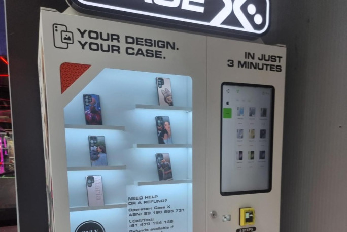 Phone Case Vending Machine Business for Sale Auckland City
