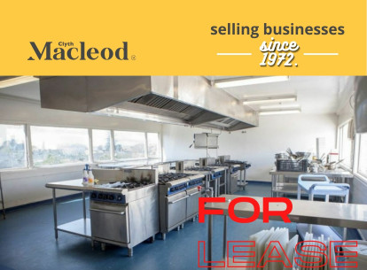 Commercial Kitchen Lease for Sale Panmure Auckland