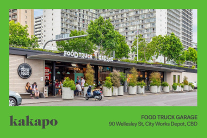 Food Truck Garage Hospitality Site Business for Sale Auckland CBD