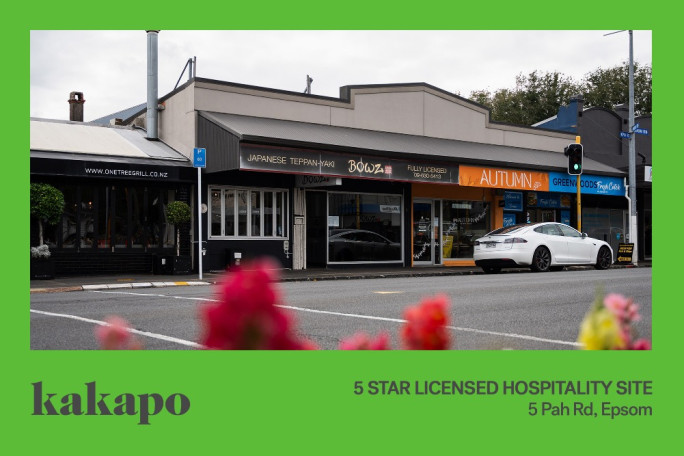 Licensed Hospitality Site for Sale Epsom Auckland