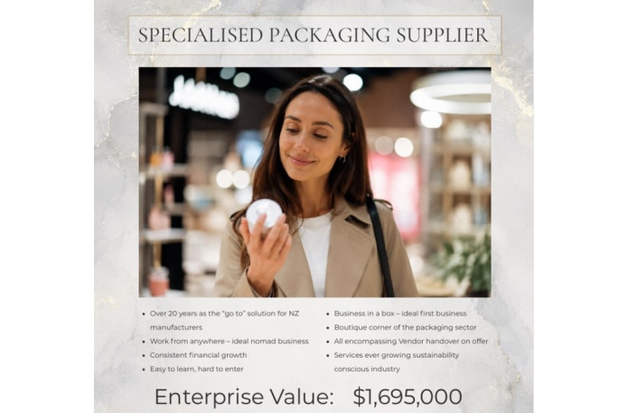 Specialised Packaging Supplier Business for Sale Auckland