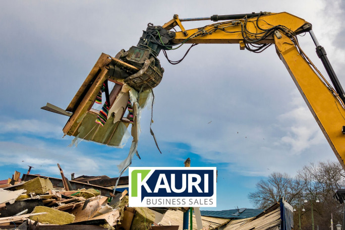 Major Demolition Business for Sale Auckland 