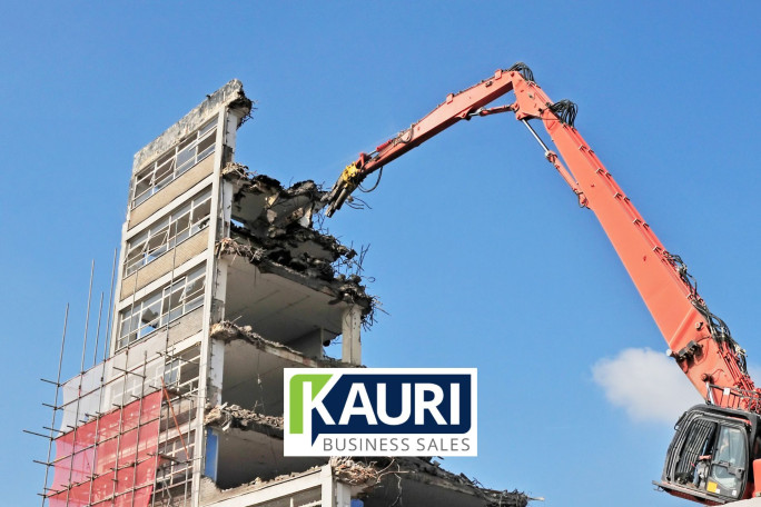 Major Demolition Business for Sale Auckland 