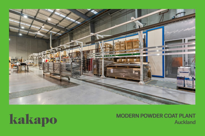 Powder Coating Plant Business for Sale Auckland location available on application 