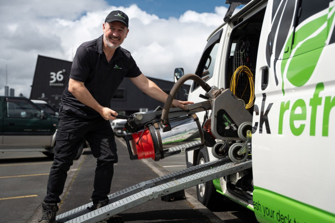Professional Services, Home Improvement, Eco Friendly Business for Sale Revitalising decks all over Auckland 