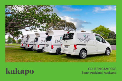 Cruzen Camper Hire Business for Sale Auckland, easily relocatable
