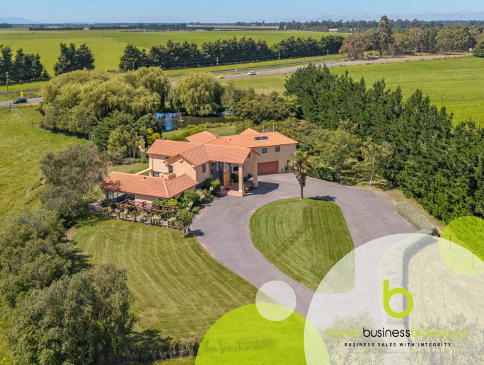 Lifestyle Estate Business for Sale Canterbury 