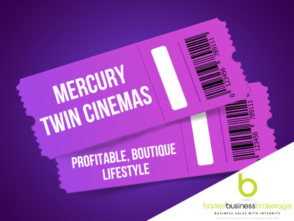Mercury Twin Cinema Business for Sale Coromandel