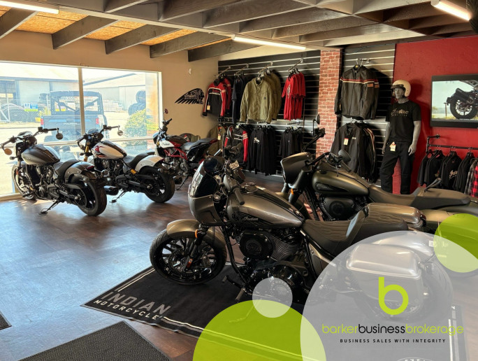 Motorcycle Dealership Business for Sale Invercargill