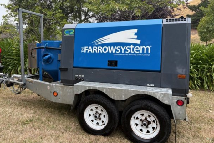 Mobile Dustless Blasting Business Opportunity for Sale Marlborough 