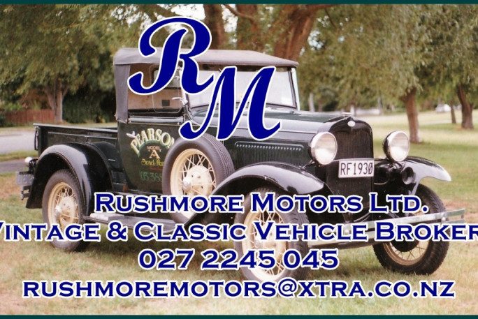 Vintage and Classic Car brokerage Business for Sale Motueka 