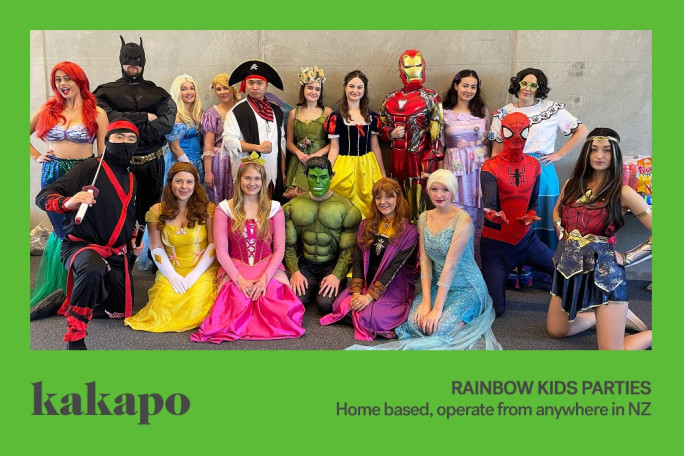 Rainbow Kids Parties Business for Sale NZ Anywhere