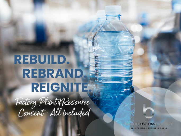 Water Bottling Business for Sale Northland