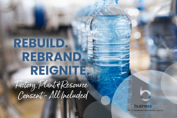 Water Bottling Business for Sale Northland