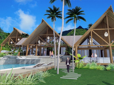Luxury Villa Accommodation Business for Sale Muri Beach Rarotonga