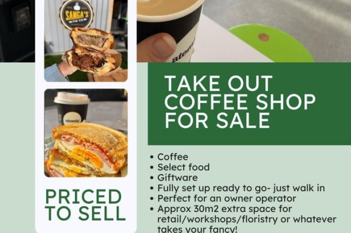 Takeaway Coffee Shop for Sale Queenstown