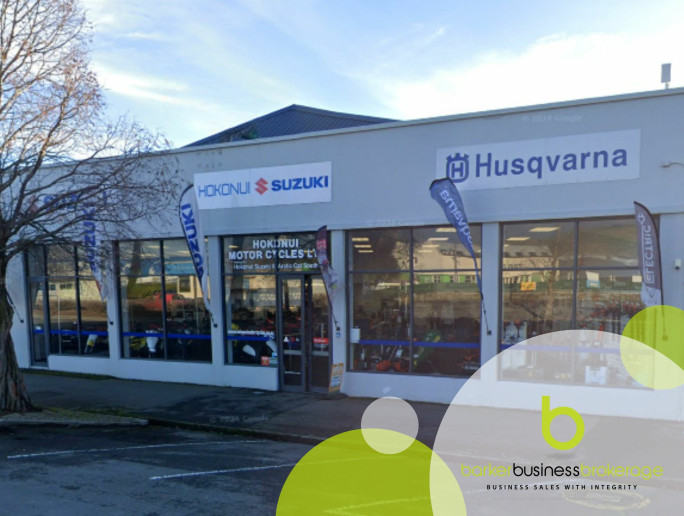 Motorcycle Dealership Business for Sale Gore 