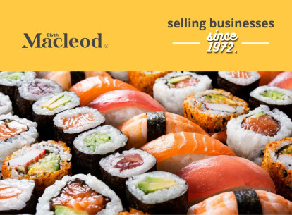Japanese Sushi Takeaway Restaurant for Sale Lakefront Taupo