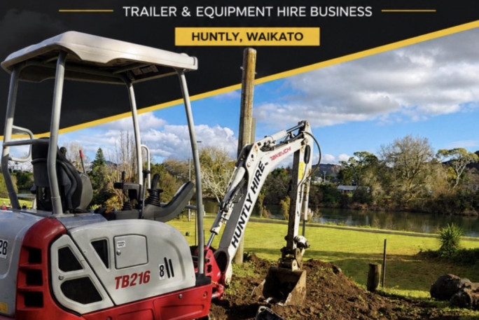 Equipment Hire  Business for Sale Huntly