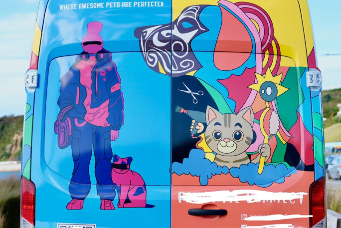 Luxurious Mobile Dog Grooming Van Business for Sale Wellington  