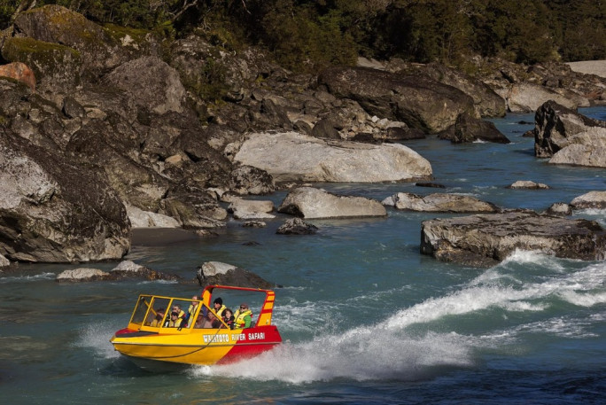 Jet Boat Tour Operator Business for Sale Haast 