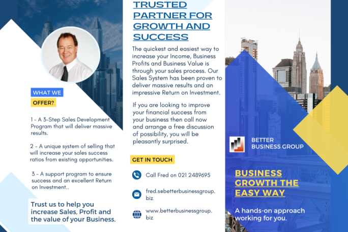 Business/Sales Growth Specialist Franchise for Sale Auckland 