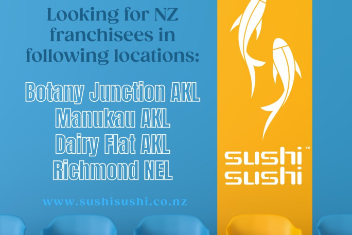 Sushi Sushi Business Opportunity for Sale Auckland 