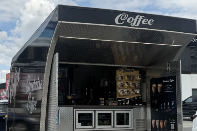 Coffee Cart Franchise for Sale Pukekohe