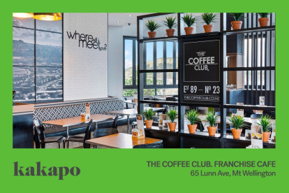 Coffee Club Cafe Franchise for Sale Mt Wellington Auckland