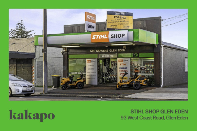 STIHL Shop Franchise for Sale Glen Eden Auckland