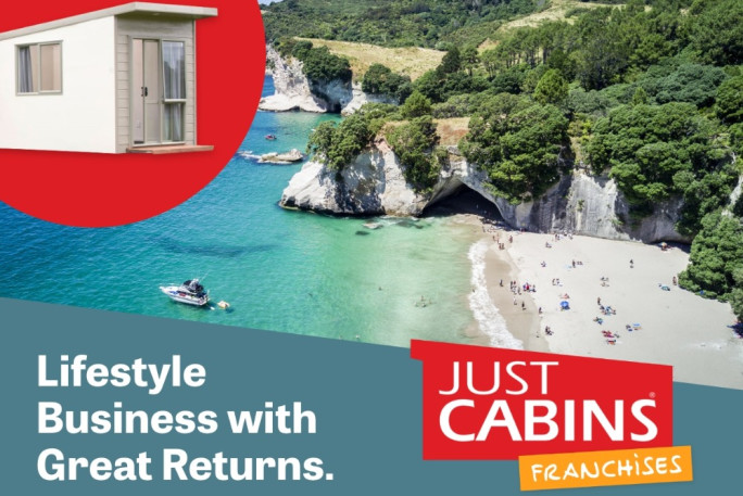 Cabin Rental Franchise for Sale Coromandel