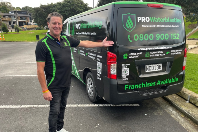 Exclusive Waterblasting Territory Franchise for Sale Nelson