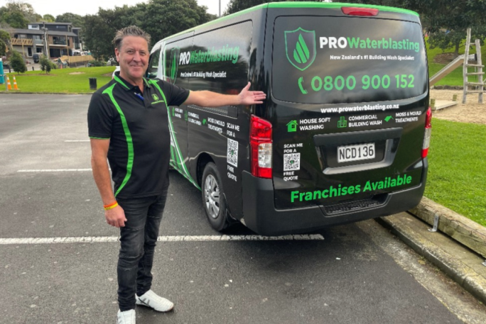 Waterblasting Franchise for Sale Queenstown 