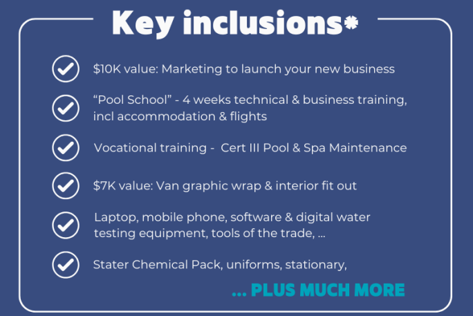 Poolwerx Pool Spa Care Franchise for Sale Taranaki 
