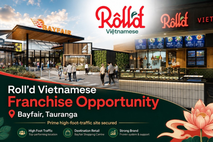 Roll'd Vietnamese Franchise for Sale Mount Maunganui 