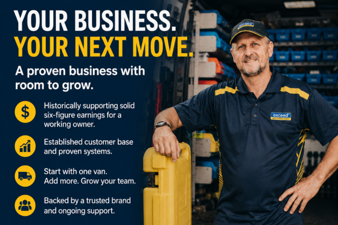 Established Exceed Franchise for Sale Hamilton