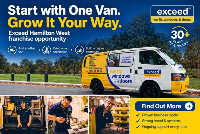 Established Exceed Franchise for Sale Hamilton